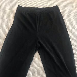 Velvet like Black pants